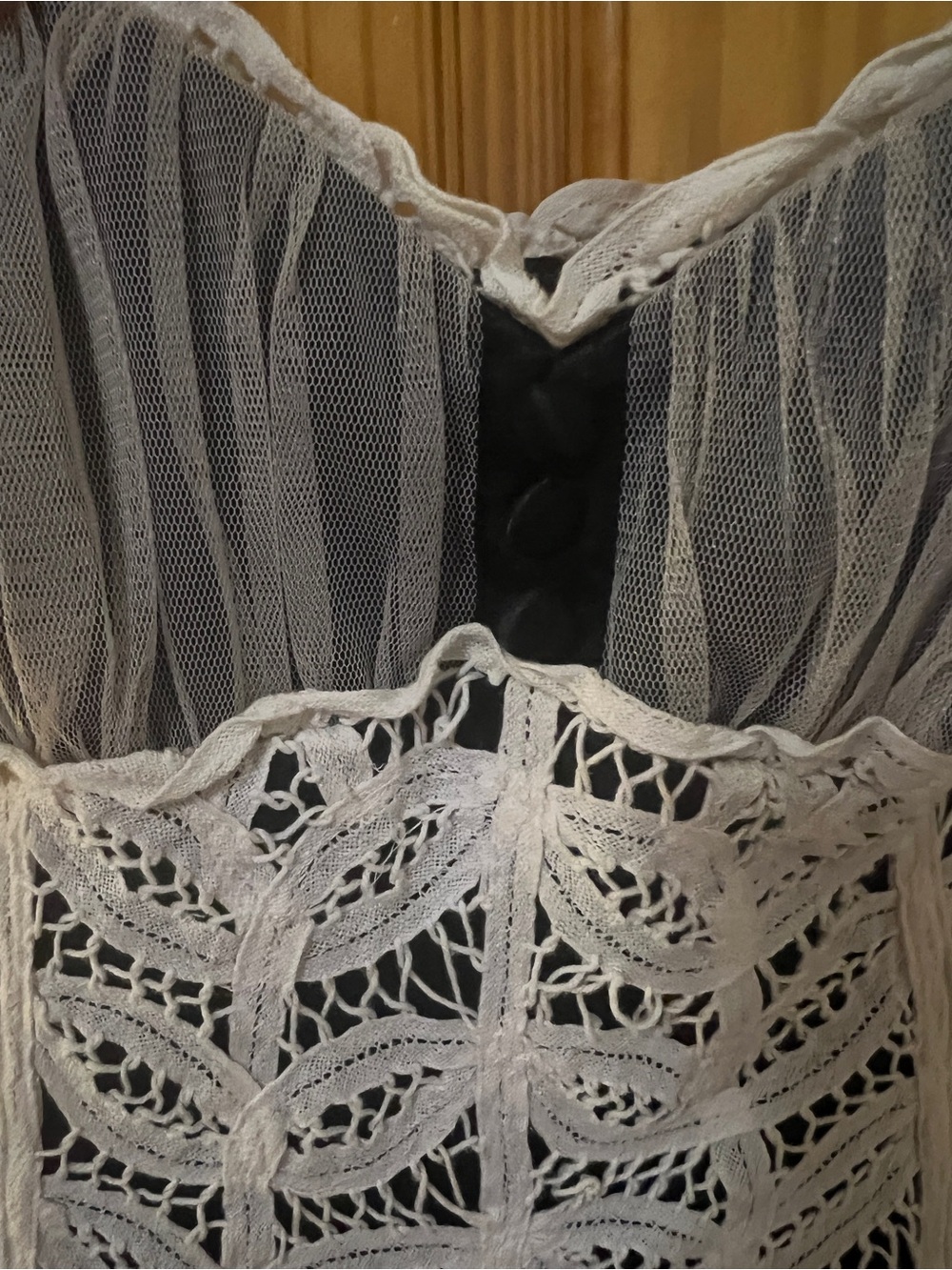 Vintage Betsey Johnson Ivory and Black Dress - Picture 5 of 8
